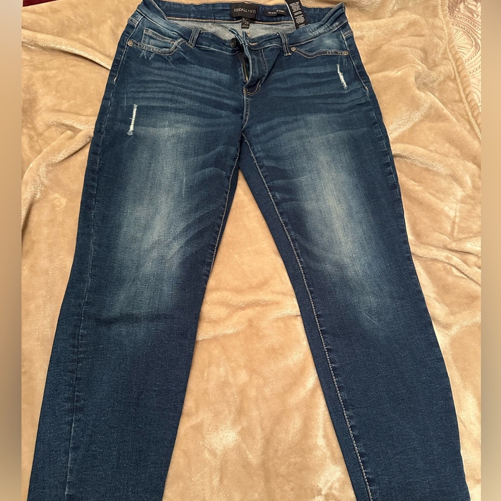 Kendall and Kylie Blue Jeans